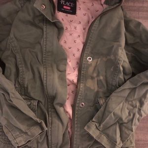 Children’s Place Army Green Jacket
